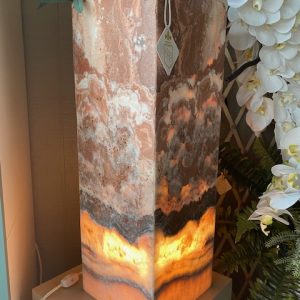 Red Onyx Lamp